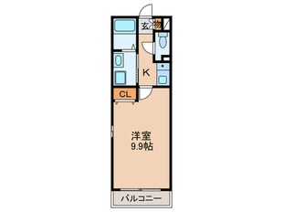 ベルメゾン西塚口の物件間取画像